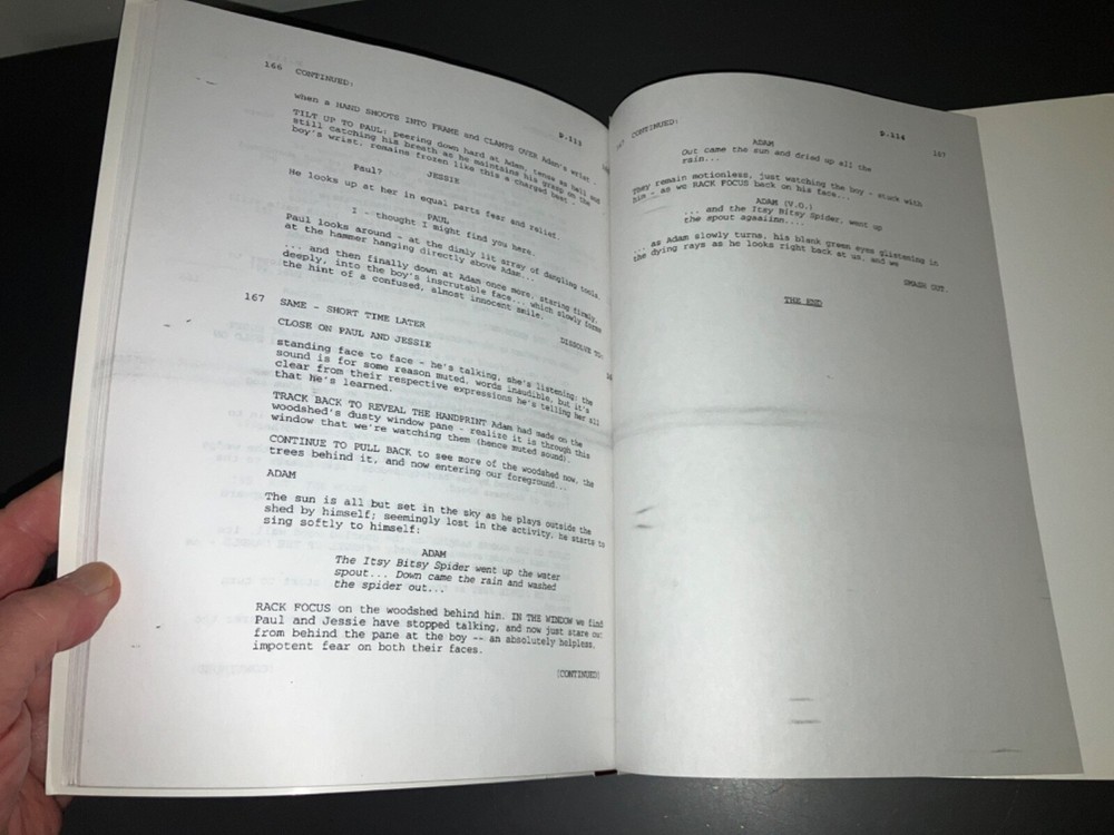 GODSEND (2002) Robert De Niro Thriller UTA Draft Movie Script COA
