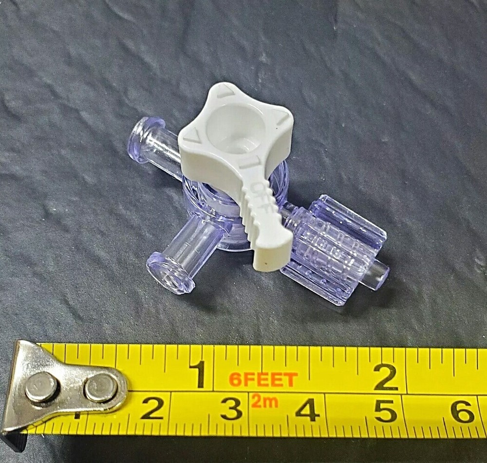 (1000-Pcs.) 3-Way Stopcock Luer Lock Connection Adapter