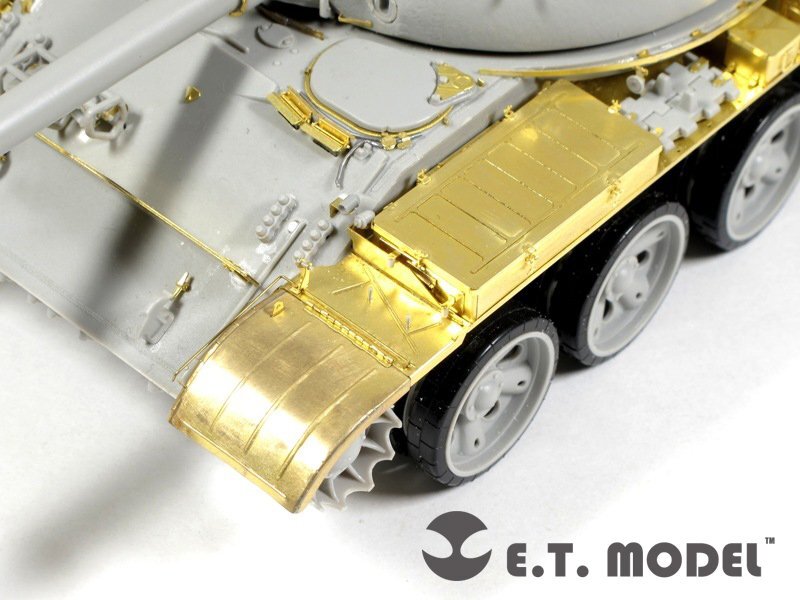 1/35 ET Models - E35-059 T-62 Fender Etching Parts for Trumpeter