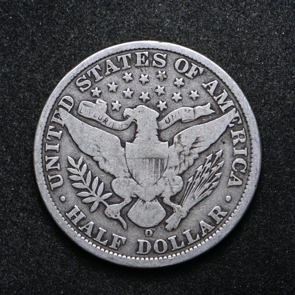 1906-O Barber Silver Half Dollar (cn16563)