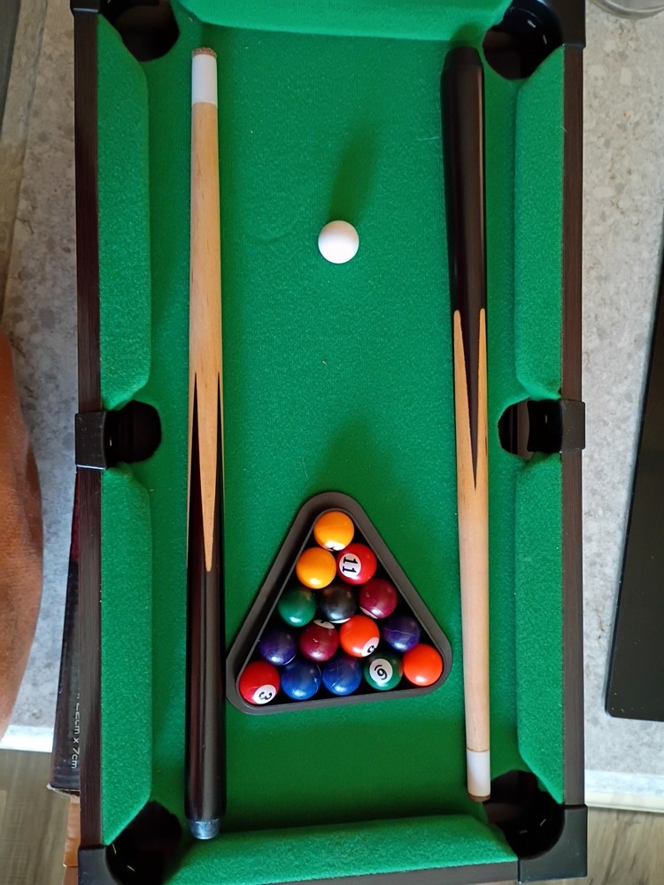 Westminster Tabletop Billiards Pool Table With Accessories B2