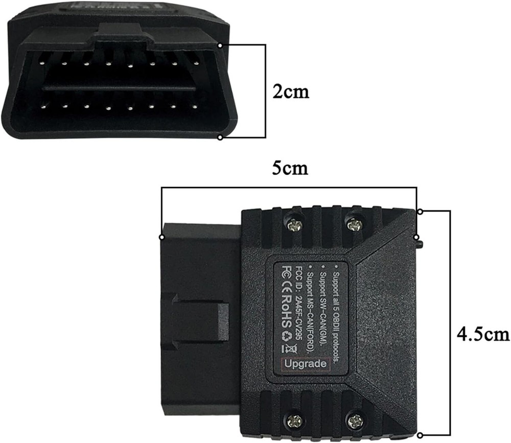 Vgate vLinker MC+ ELM327 BT4.0 OBD2 Auto Diagnostic device Scanner Bimmercode