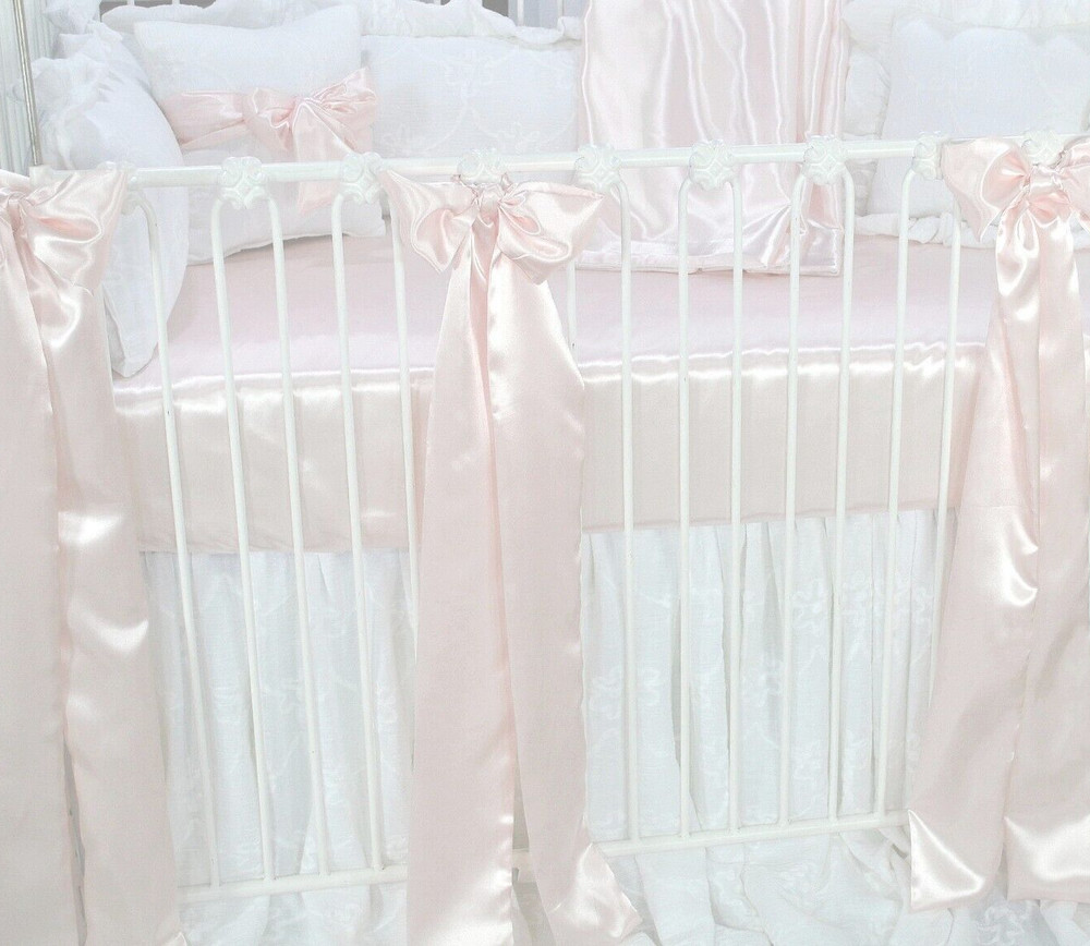 Charlotte Pink Satin Blanket