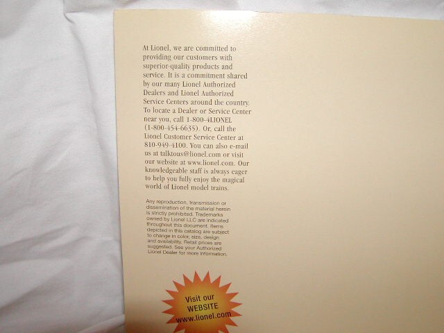 Lionel 2000 Volume 2 Train Catalog 84 page Complete Excellent Condition