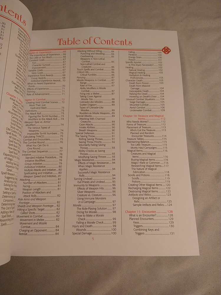 Advanced Dungeons & Dragons Core Rulebooks lot 2nd edition Reprints New