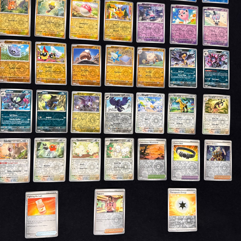 Pokemon TCG Paldea Evolved Partial Complete Set 200 Cards Holos/ Reverse/ Rares