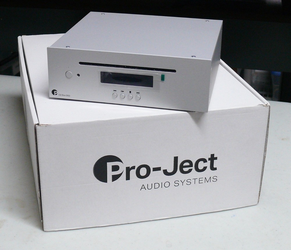 Pro-Ject CD Box DS3 High-Performance True Red Book CD player (Silver)