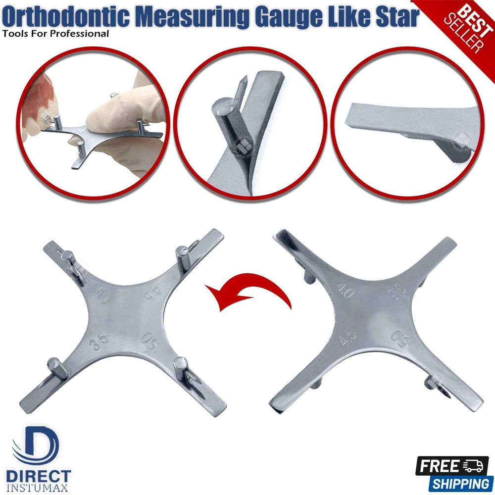 Orthodontic Instruments Kit Bracket & Braces Placing Removing Adjusting Pliers