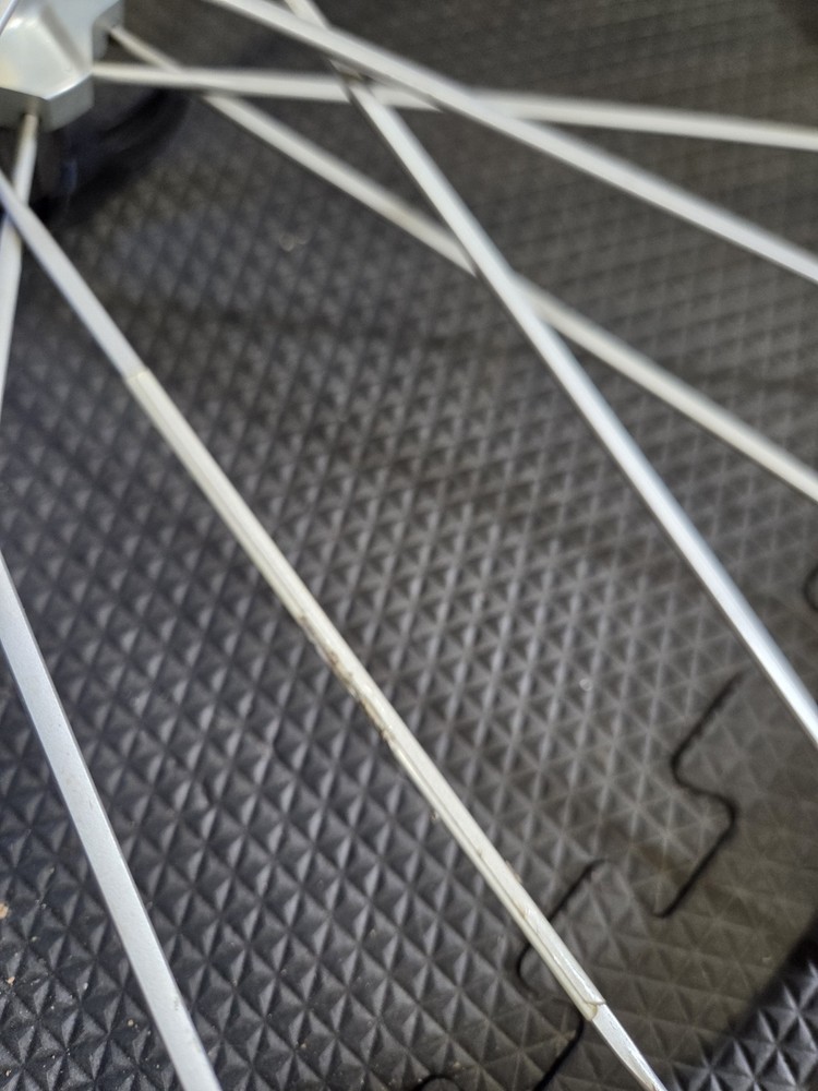 Silver 26” Mavic CrossMax SL SSC F100mm/R135mm QR Tubeless Disc Wheelset W Tires