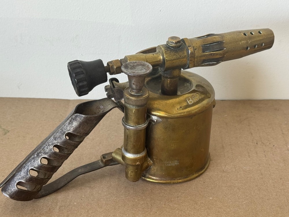 Vintage Brass Blow Torch x2 Bladon B'Ham
