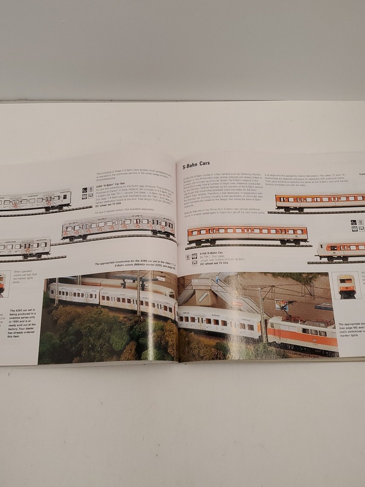 MARKLIN CATALOG COMPLETE PROGRAM 1994/95 E