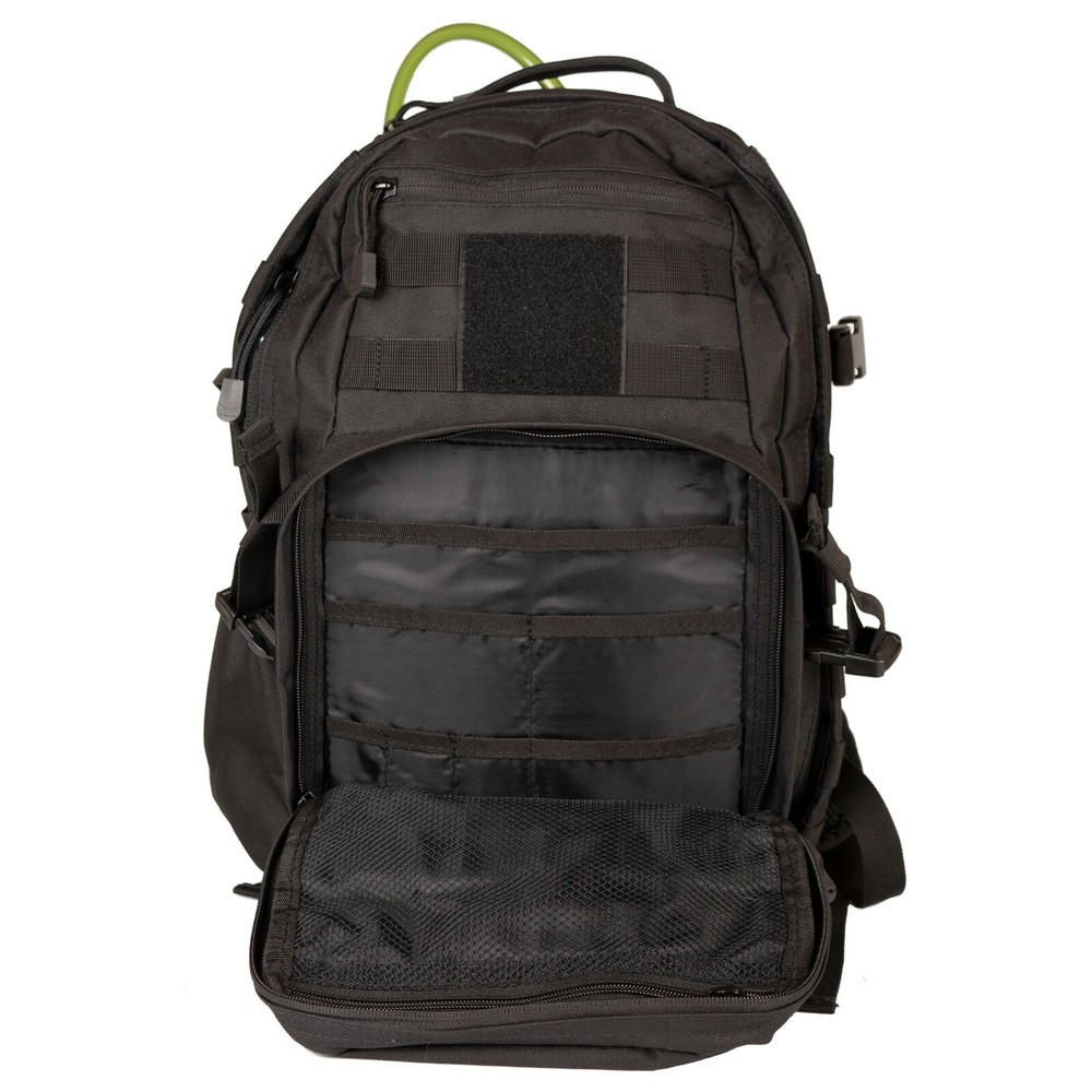 WFS™ TACTICAL HYDRATION DAY PACK - 35 Liters Hiking Backpack, Black