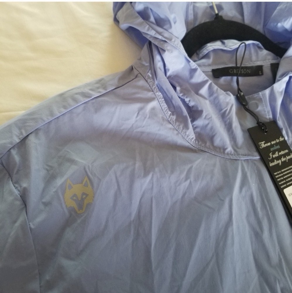 NWT Greyson Newago Pac Lite Jacket Packable Lightweight Wind Breaker Large
