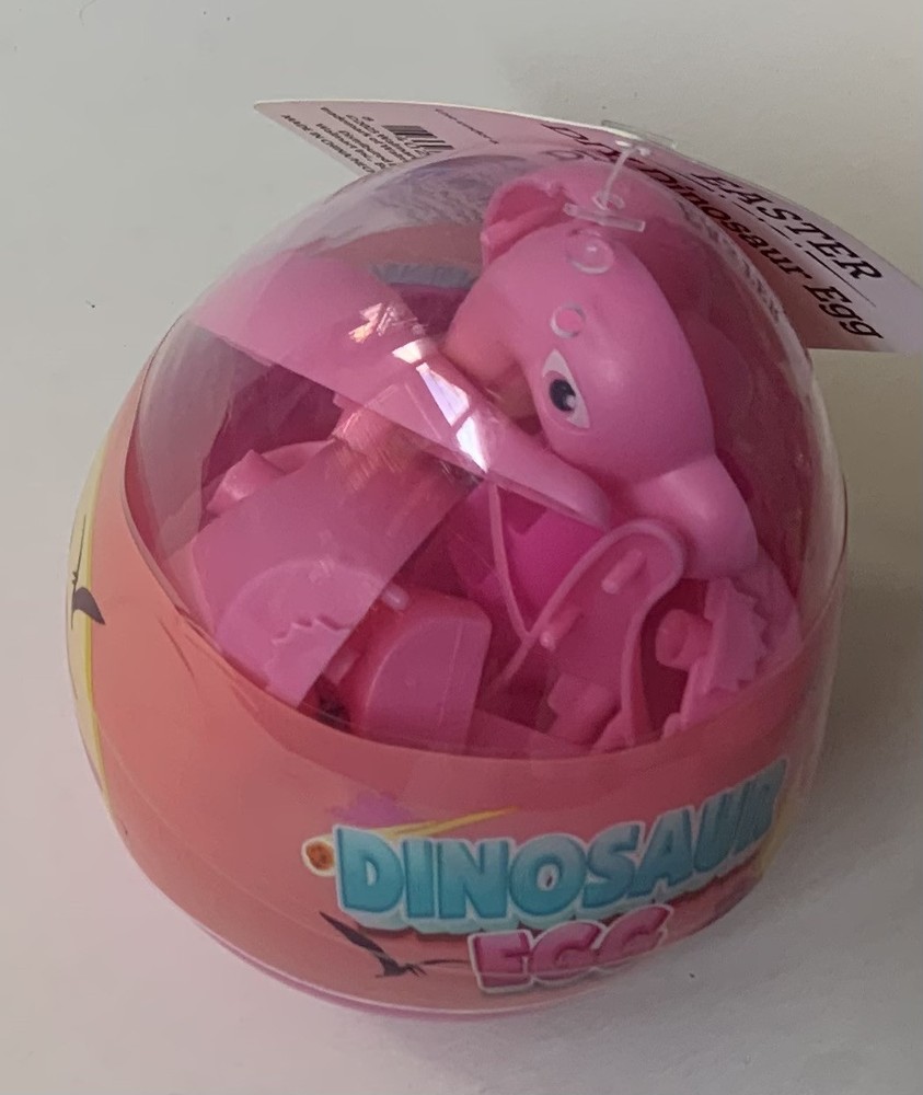 Easter DIY Dinosaur Egg Pink
