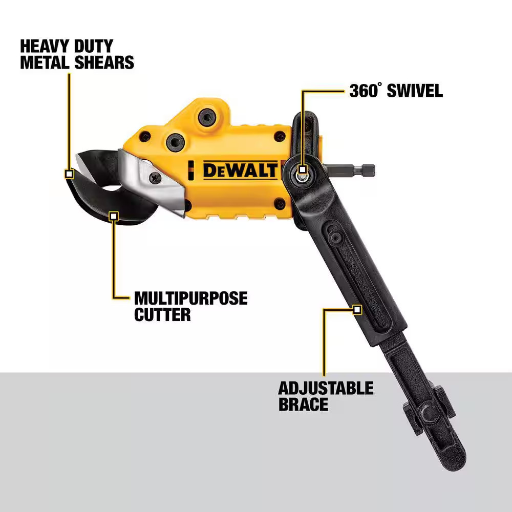 DEWALT 18-Gauge Impact Ready Shears Accessory