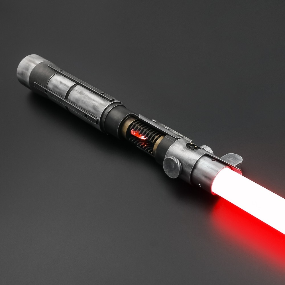 Starkiller Weathered Proffie Force Dueling Lightsaber Programmerbar App-kontrol