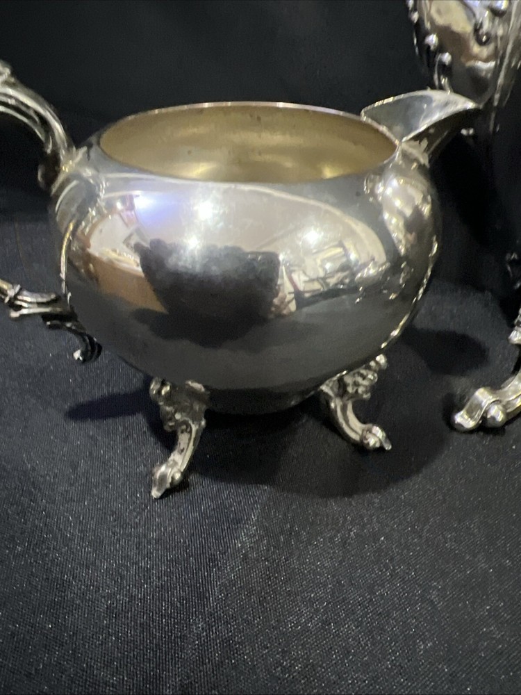antique silver plated tea set