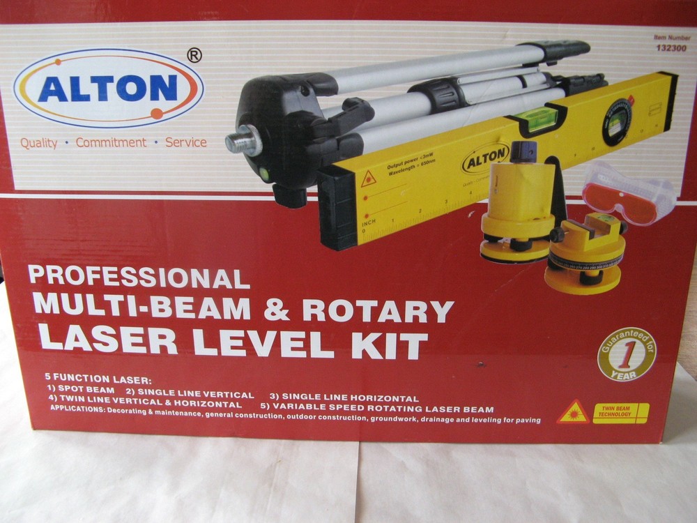 ALTON rotary laser level kit