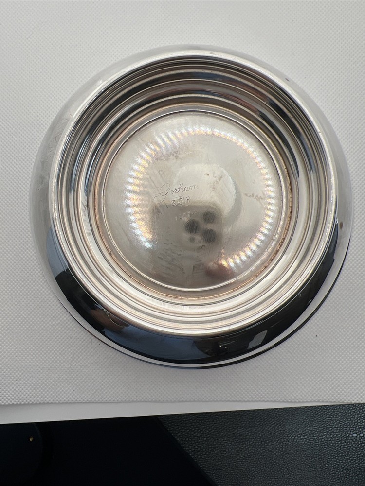 Gorham Small Silver Plate Bowl YC 779 Footed 6-1/2"