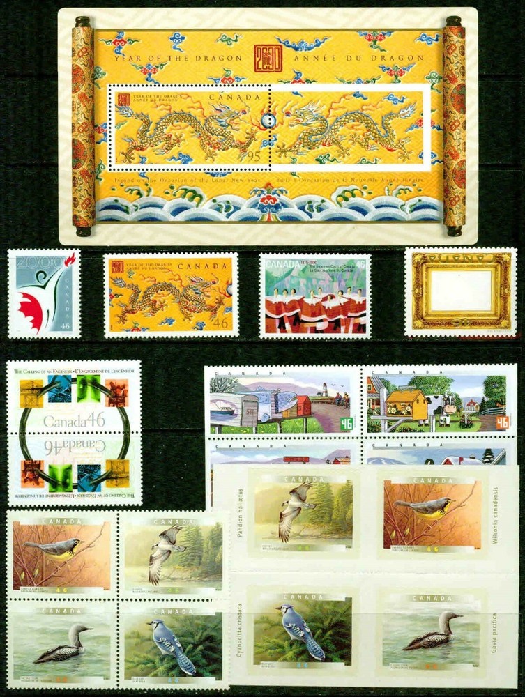 CANADA  COMPLETE YEAR 2000- VF**