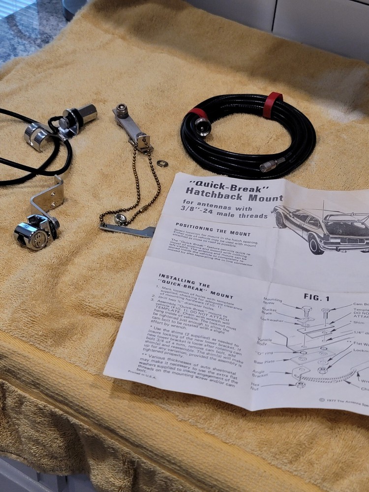 QUICK BREAK HATCHBACK MOUT ANTENNA FOR CB RADIO