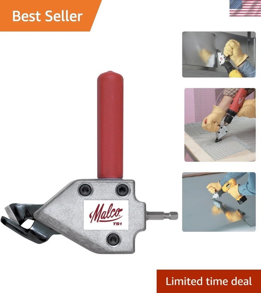 Precision Cutting Turbo Shear Attachment for Drills - Navigate Tight Patterns