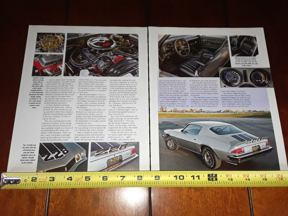 1974 CAMARO Z28 ORIGINAL 2017 ARTICLE