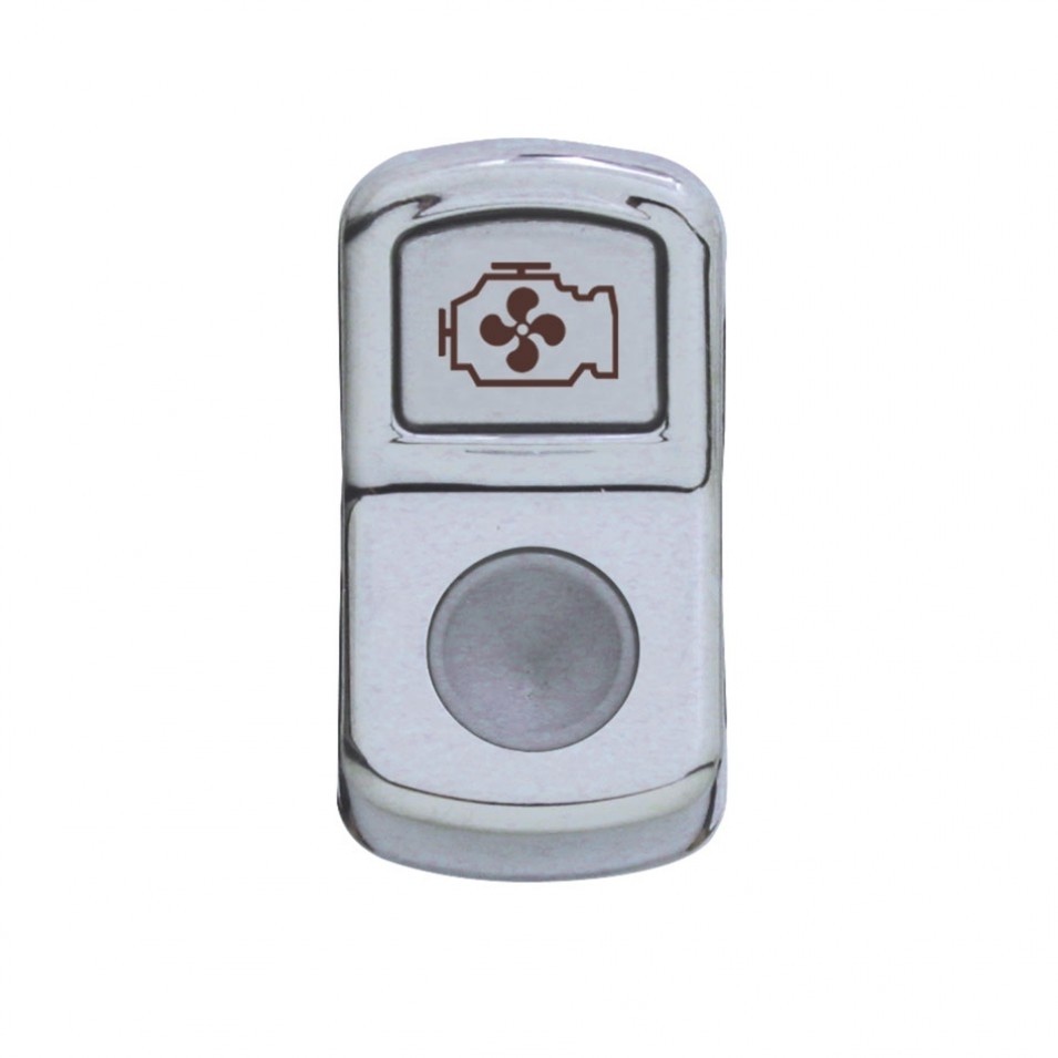 "Engine Fan" Rocker Switch Cover - Indented