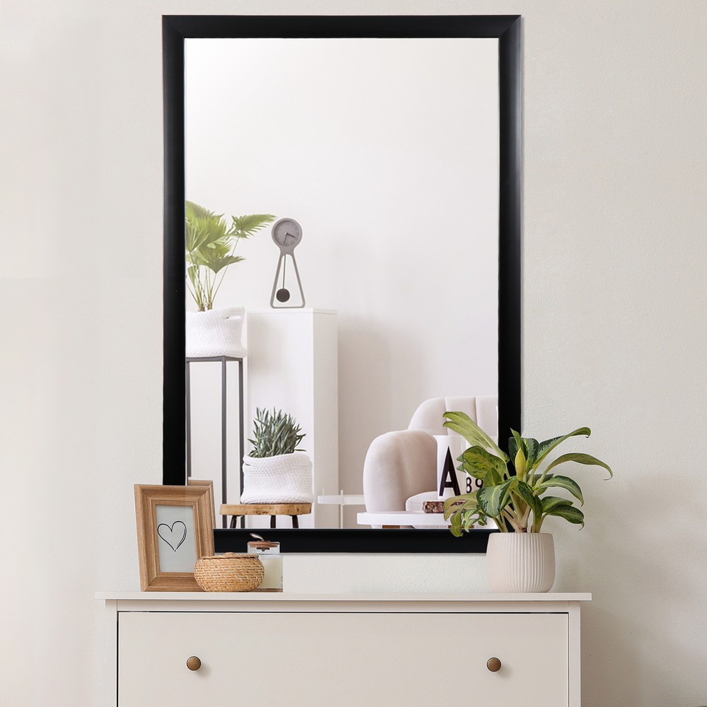 24" x 36" Bathroom Rectangular Wall Mounted Mirror PS Frame Vanity Mirror 2PCS