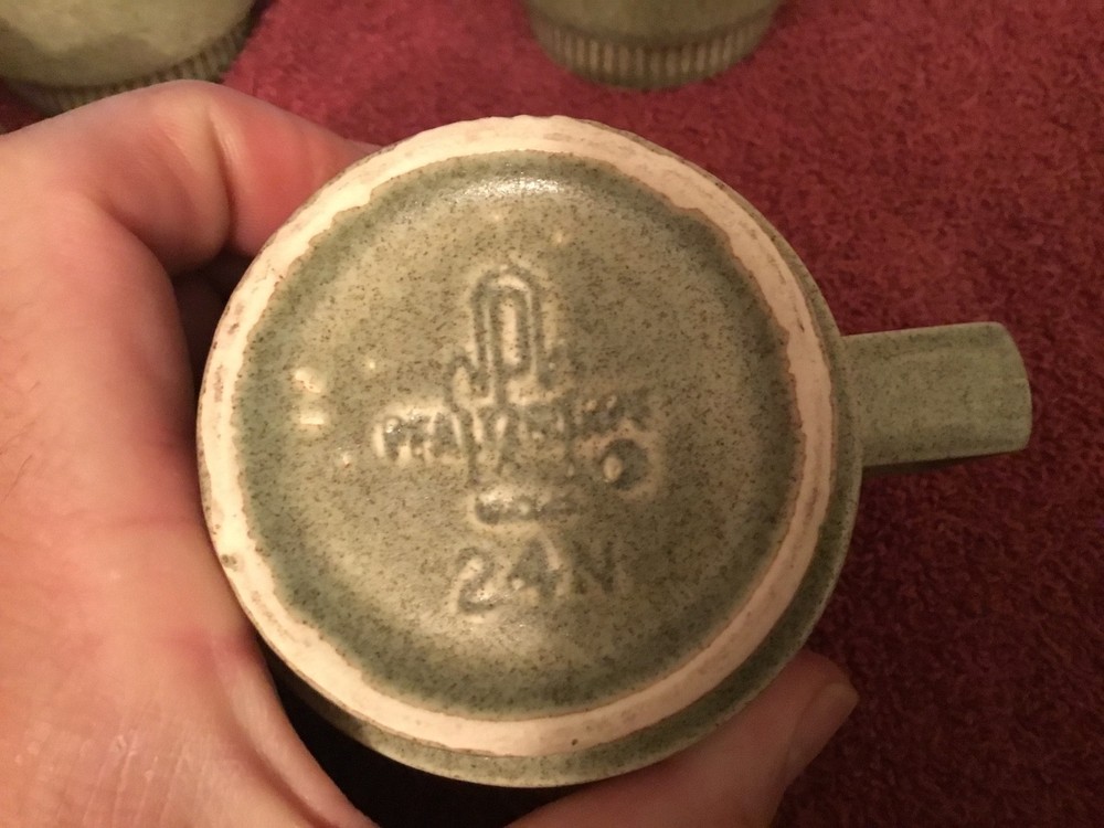 Pfaltzgraff Green Creamer Pichers