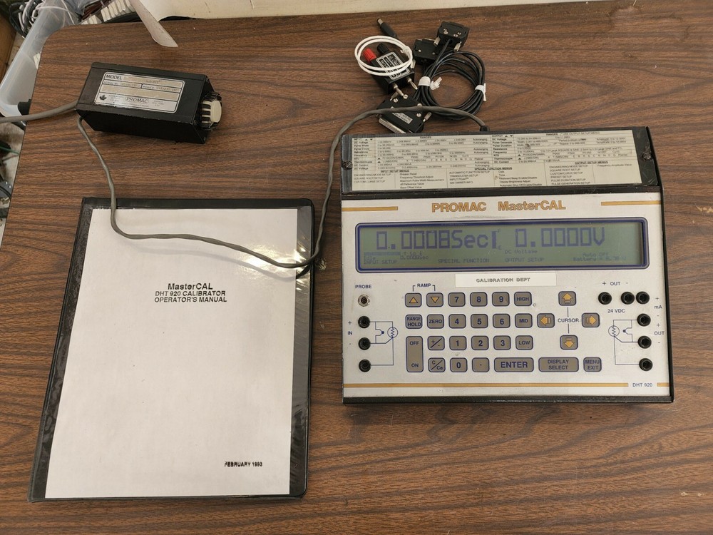 Promac MasterCAL DHT 920 Calibrator