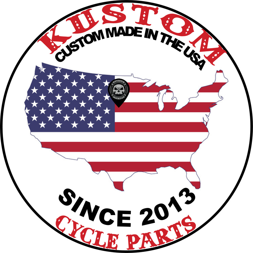 Custom Text Front Fork Reflector Inserts Fits Harley Davidson. Sold in Pairs