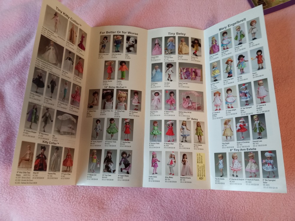 2004 Tonner Dolls Pamphlet/Booklet
