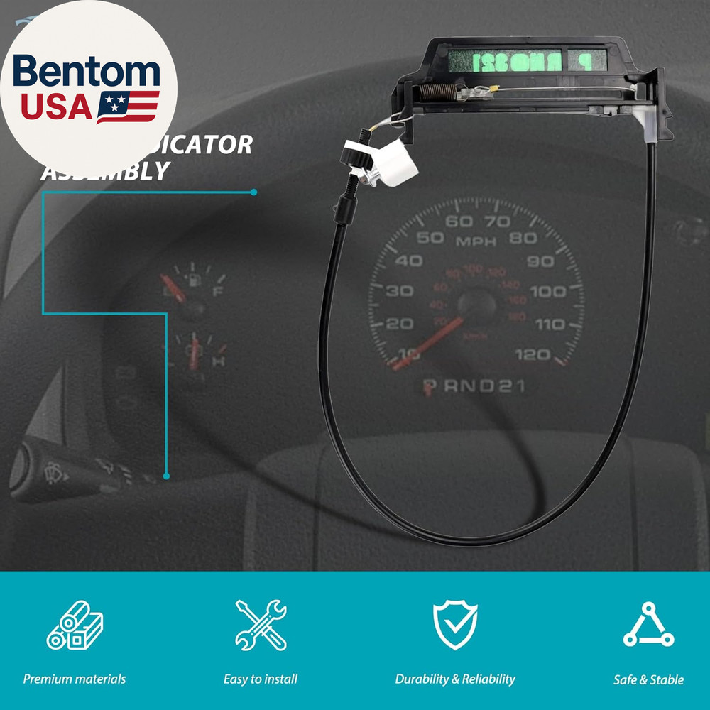 Gear Shift Indicator Assembly Compatible with Ford E-150 E-250 E-350 E-450 Super