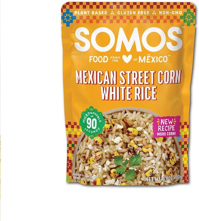 Somos, Corn White Rice Mexican, 8.8 Ounce