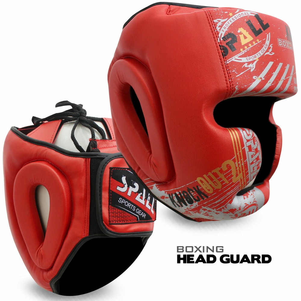 Boxing Headgear head Guard MMA Face Kickboxing Training Protective Gear