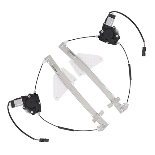 Rear Left Driver & Right Passenger Side Power Window Regulator with Motor