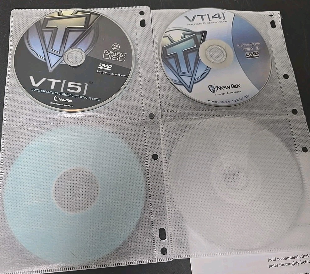 Video Editing Software Lot: Avid Express Pro, Avid Express DV, NewTek VT4