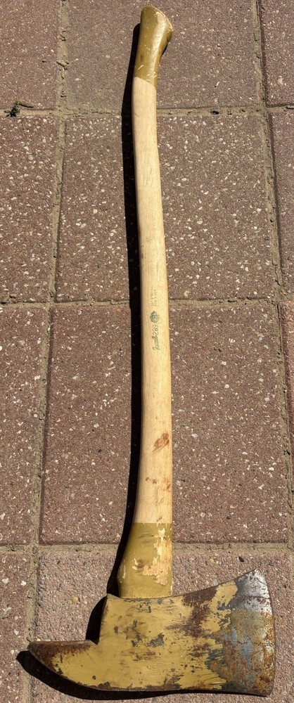 MANN Lewistown Pa. Fire Axe With Original 36” Handle