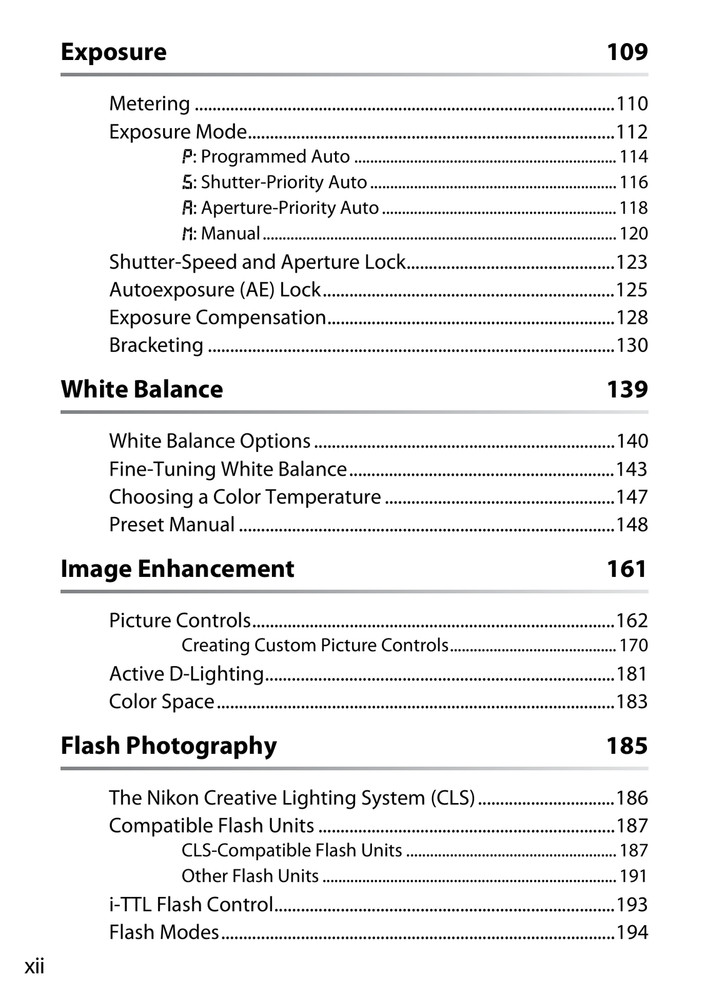 Nikon D3x — User Manual Owners Reference — 1/2 Size, 5.5" x 8.5" Small Compact