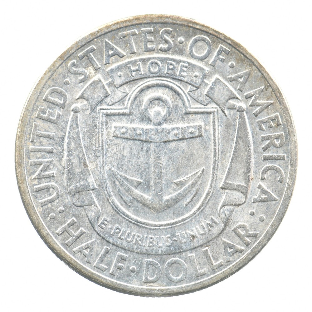 1936-D Rhode Island Commemorative Half Dollar *1913