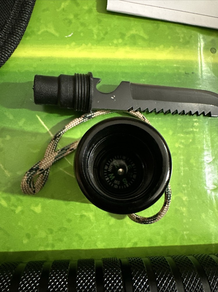 Survival Axe Kit Tactical Hatchet Camping Axe Sheath Survival Multi-tool Set