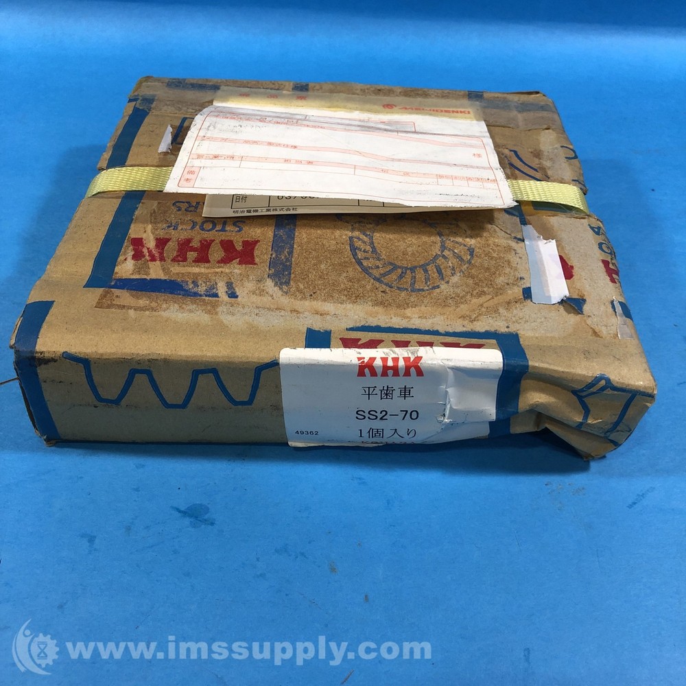 KHK SS2-70 Spur Gear FNFP