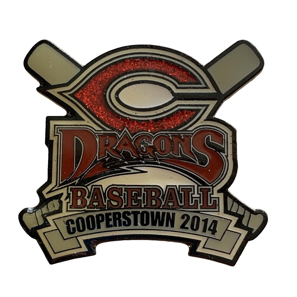 Cooperstown 2014 Dragons Baseball Pin