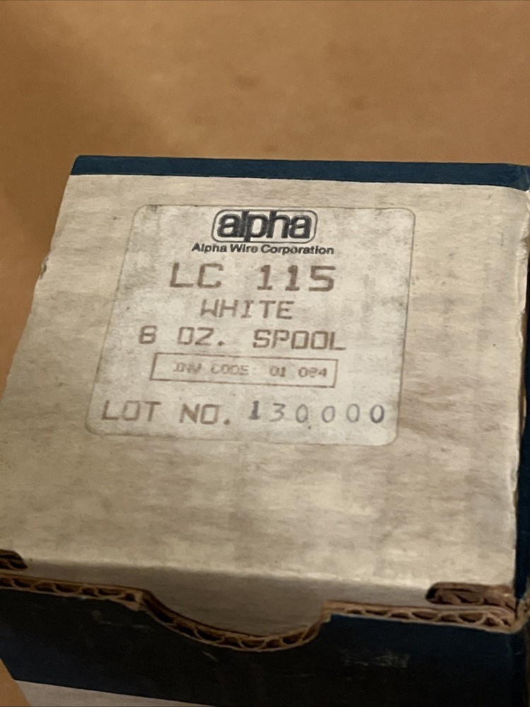 Alpha LC 115 6oz White Spool