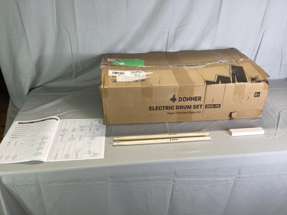 🥁 Donner DED-70 Electronic Drum Set - REPLACEMENT DRUMSTICKS STICKS ONLY