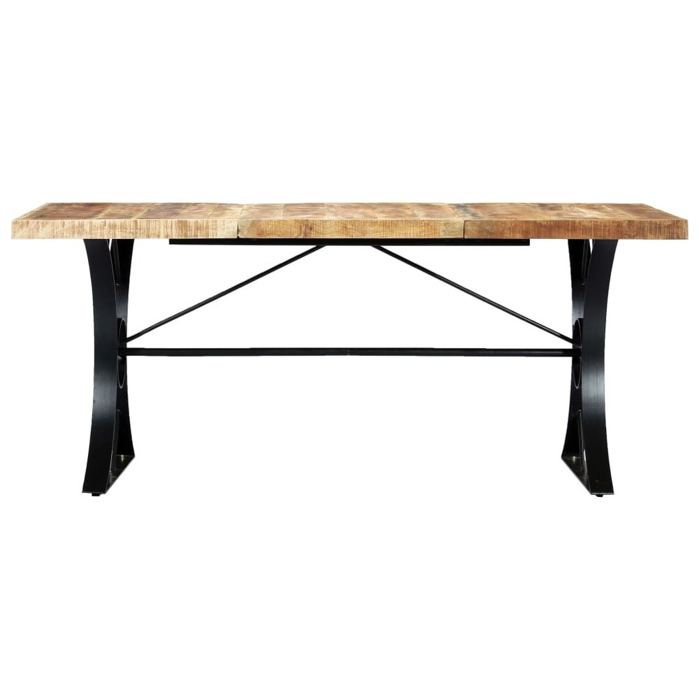 Dining Table Kitchen Table Wooden Dining Room Table Solid Mango Wood vidaXL