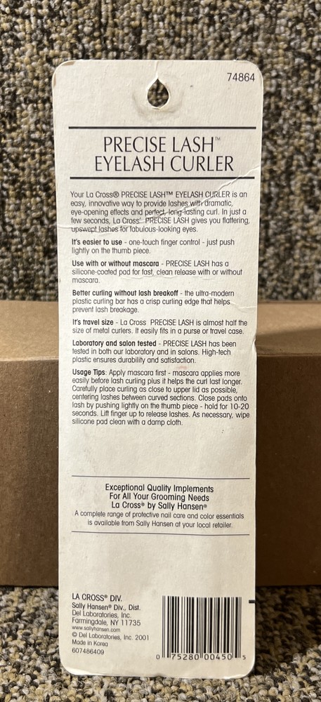 LA CROSS PRECISE EYELASH CURLER 74864