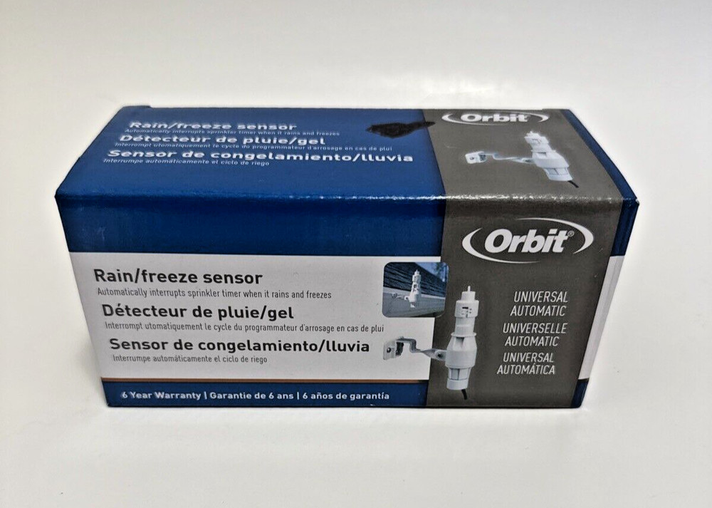 Orbit Water Master Rain Freeze Sensor 57069 Hard Wired Easy Install