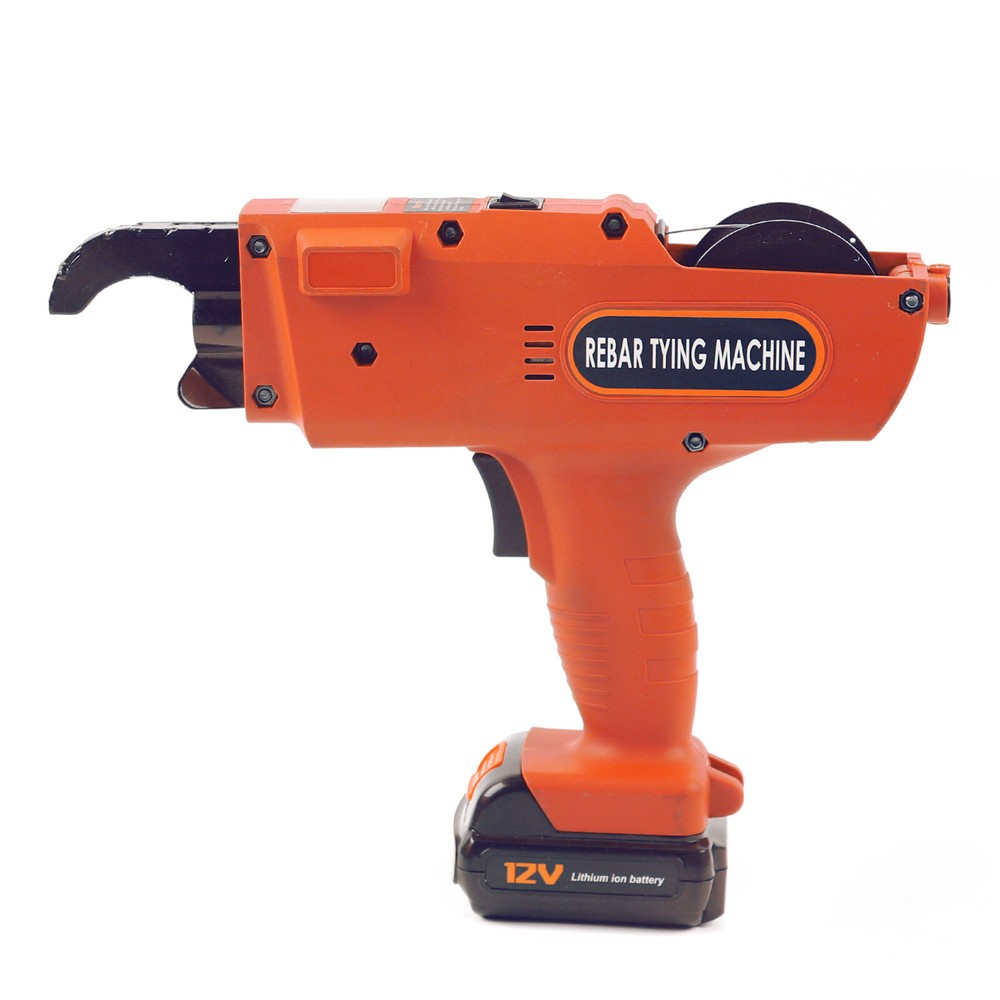 8-34mm Automatic Handheld Rebar Tier Tool Building Tying Machine w/ Storage Box